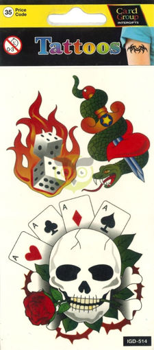 Picture of OLD SCHOOL TATTOO STICKERS